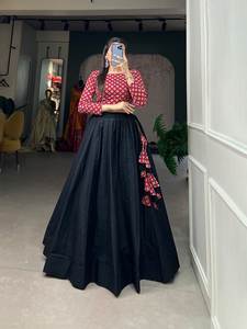 Fully Stitched Customizable Fabric Modal Lehenga Choli Brides Viscose <b>Jacket</b> Sequence Embroidery Work Blouse Presenting <b>Bridal</b> - Product Image 5