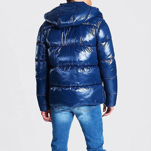 Venta al por mayor de ropa personalizada para hombre y mujer Parka informal a prueba de viento Chaqueta acolchada Fabricación de alta calidad - Product Image 4
