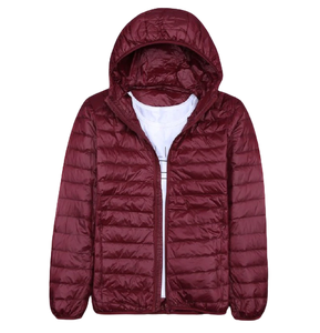 แจ็กเก็ตขนเป็ดน้ำหนักเบาสำหรับผู้ชาย, แจ็คเก็ตขนเป็ดน้ำหนักเบาสำหรับใส่กลางแจ้ง - Product Image 5