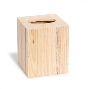 Boîte à mouchoirs en bois de conception écologique personnalisée forme de couverture porte-mouchoirs fait à la main meilleure vente de boîte à mouchoirs classique et élégante - Product Image 5