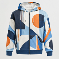 Sweat-shirts à capuche entièrement zippés personnalisés avec logo pour les équipes et les événements