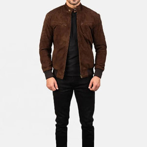 Chaqueta de Cuero de Último Diseño para Hombre, Chaqueta de Cuero de Oveja Personalizada, Chaqueta de Cuero Acolchada Premium para Hombre, Moderna y Elegante - Product Image 5