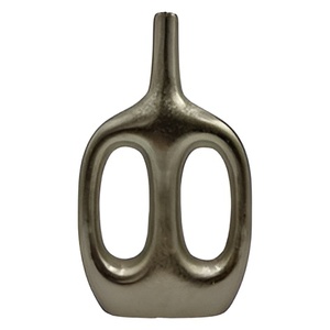 แจกันดอกไม้อลูมิเนียมตั้งโต๊ะทันสมัยสำหรับตกแต่งบ้านงานแต่งงานประติมากรรมสมัยใหม่สำหรับห้องนั่งเล่น - Product Image 5