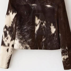 Chaqueta de Cuero Vacuno para Hombre, Calidad Premium, con Logotipo Frontal, para Clima Frío y Uso Urbano - Product Image 2