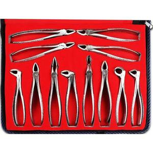 ชุดคีมถอนฟันแบบใช้มือ สแตนเลส 10 ชิ้น โดย MEDEXO ได้รับการรับรองมาตรฐาน ISO 13485 รับประกัน 3 ปี - Product Image 5