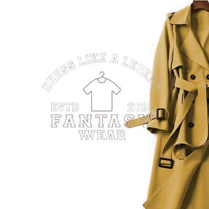 FANTASY WEAR OEM Abrigo de Lana Cruzado Clásico de Alta Calidad con Cinturón para Mujer, Certificado CE ISO - Product Image 3