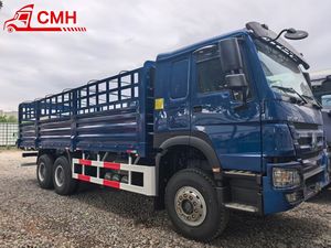 नया सिनोट्रक हॉओ 371hp लाइट ट्रक कार्गो ट्रक 6*4 10-पहियों चेसिस कार्गो यूरो <span class=keywords><strong>2</strong></span> डीजल मैनुअल बाड़/पिंजरे बिक्री - Product Image 4