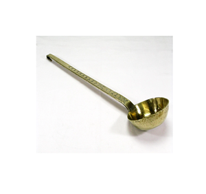 Cuillère à soupe en laiton avec logo personnalisable cuillère sculptée de luxe avec divers styles cuillère à soupe en laiton massif faite à la main - Product Image 2