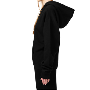 Sudadera con Capucha para Mujer, Estilo Gótico, Lavado Ácido, Forrada, Informal, Holgada, de Manga Larga, de Algodón y Felpa, Personalizable - Product Image 5