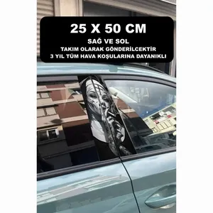 Autocollant personnalisé en TPU et film avec logo animal, ensemble de revêtement pour porte, poteau, colonne (2 pièces) pour carrosserie et porte de voiture - Product Image 3