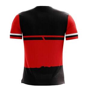 Camisetas de fútbol personalizables de poliéster 100% para hombre, nuevo diseño con logotipo personalizado, uniformes de fútbol hechos a medida - Product Image 6