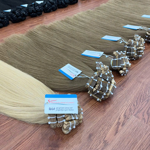 Venta al por mayor vietnamita doble dibujado cutícula alineada 100% virgen natural humano Remy cinta en extensiones de cabello humano vendedores - Product Image 3