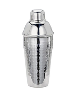 Mini shaker à cocktails personnalisé en acier inoxydable Mélangeur de boissons en argent unique pour bar Matériau PC