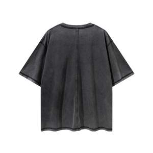 Custom 100% Cotton Vintage T <b>Shirt</b> Blank <b>Men</b> Stone Washed Oversized Acid Wash T-<b>shirt</b> for <b>Men</b> 2023 - Product Image 4