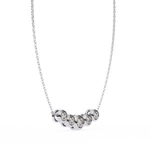 Pendentif en diamant cultivé en laboratoire pour femme avec or 18 carats, pendentifs et breloques en diamant fabuleux - Product Image 4