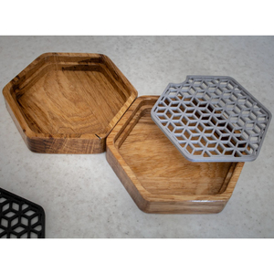 Jabonera y contenedor de madera maciza de diseño único, jabonera de baño de madera de Color marrón más vendida hecha a mano, almacenamiento elegante - Product Image 6
