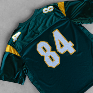 Venta al por mayor de fútbol americano de diseño personalizado Retro Mesh Jersey totalmente sublimación impresa Oversized Crop Streetwear estilo corto - Product Image 4