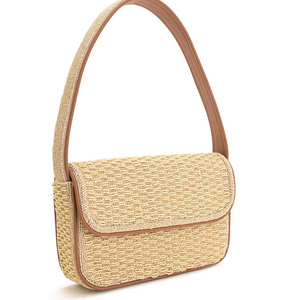 Bolso bandolera de algodón hecho a mano de diseñador de estilo bohemio indio para mujer, monedero pequeño con cuentas, bolso de compras nocturno, venta al por mayor - Product Image 1