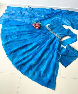 Exclusivo Georgette Bordado Secuencia Vestido de trabajo con Dupatta Ropa tradicional Precio más bajo Ropa textil Alphanumero Gharara - Product Image 2