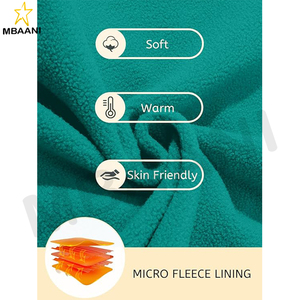 เสื้อฮู้ดดี้สีเขียวมรกตสำหรับผู้ชายและผู้หญิง - Product Image 6
