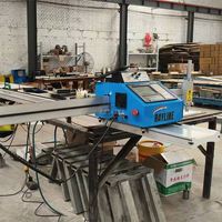 Cortadora de Plasma CNC Tipo Gantry de 2000mmX4000mm con Diseño Ligero para Pequeños Talleres de Fabricación de Metal