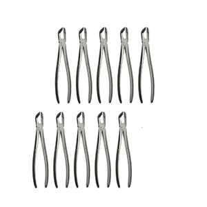 Fórceps Quirúrgicos Manuales para Extracción Dental, Molares Inferiores, 79, Juego de Cirugía Oral, 10 Piezas de Acero Inoxidable Autoclavable - Product Image 2