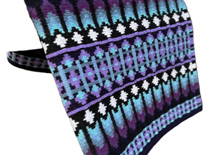 Tapis d'équitation de style occidental de conception la plus raffinée Couverture de selle Western Show en laine de Nouvelle-Zélande de qualité incroyable - Product Image 3