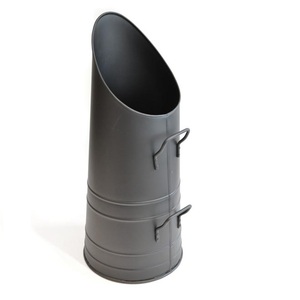 <b>Coal</b> And Ash Bucket With Shovel <b>Coal</b> Storage Metal Bucket Modern Style <b>Coal</b> Storage Accessories - Product Image 6