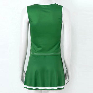 Ensemble de tenue de cheerleading personnalisée imprimée |   Tissu Premium 100% Polyester à Séchage Rapide |   Vêtements d'équipe de club, style moderne, cheerleading pour filles - Product Image 5