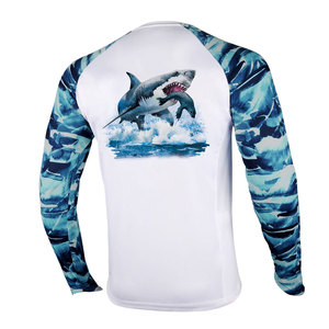 2025 nuevo diseño personalizado Logo hombres pesca camisas venta al por mayor cómodo hombres pesca camisas para la venta - Product Image 1