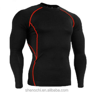 Men's <b>Long</b> <b>Sleeve</b> Quick Dry Compression Rash Guard BJJ and MMA Specific for <b>Training</b> - Product Image 2