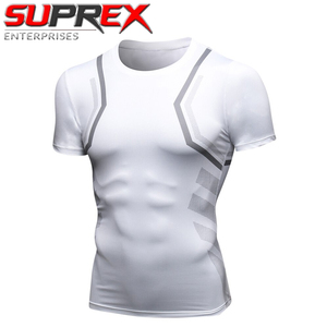 Rashgard <b>Men's</b> Long Sleeve O-Neck <b>Compression</b> Sport <b>Shirt</b>-Formal Style Canvas Fabric Anti-Wrinkle & Quick Dry - Product Image 2
