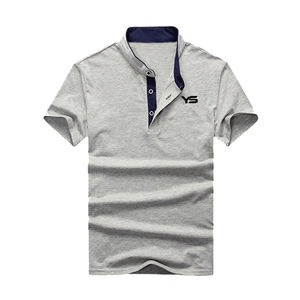 Camisas Polo a rayas, camiseta lisa con letras, camiseta polo para hombre, camisa polo para hombre, tela spandex de alta calidad con logotipo personalizado - Product Image 2
