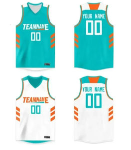 Camiseta de baloncesto para hombre, ropa deportiva con estampado personalizado para hombre, camiseta de baloncesto con estampado por sublimación para hombre y mujer - Product Image 4