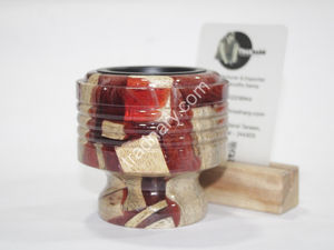 Nouveau traditionnel Mubkhar bois résine Bukhoor brûleur thé parfum porte-encens pour Ramadan Eid Exim Pvt Ltd Tradition - Product Image 4