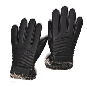 Fourniture directe d'usine tissu doux mode gants en cuir nouveauté tenue décontracté vie quotidienne mode gants en cuir - Product Image 5