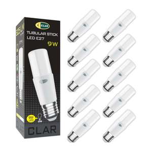 9W E27 Tubular LED Bulb Energy Efficient <b>Lighting</b> Solution - Product Image 1