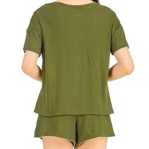 Ropa de mujer de talla grande personalizada, conjuntos de 2 piezas, camisas gráficas de entrenamiento, conjuntos cortos para mujer, conjunto de dos piezas para mujer, verano 2025 - Product Image 5