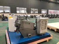 Presse à vis multi-plaques HOT Déshydrateur de boues Séparateur de solides liquides Machine de déshydratation des boues