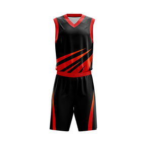 Ensemble d'uniformes de basket-ball sport personnalisés pour garçons jeunes hommes Gamewear maillot sans manches et shorts - Product Image 5