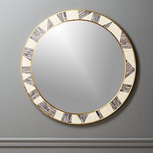Espejos Decorativos de Pared Elegantes con Incrustaciones de Hueso, Modernos, Hechos a Mano, Ecológicos - Product Image 1