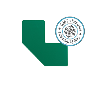 LongLife CP Angolare Autoadesivo per Marcatura Pavimenti Verde 75mm Confezione da 50-LGCP-75-L-05 - Product Image 2