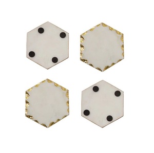 Modern Design Mats & Pads Decoration Marble Stone Coasters Panel Stylish & Durable <b>Tabletop</b> - Product Image 5