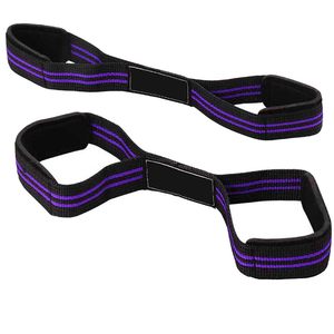Correas de Levantamiento de Pesas de Alta Resistencia para Gimnasio, Diseño Nuevo, Correas de Algodón/Poliéster en Forma de 8 para Hombres y Mujeres - Product Image 6