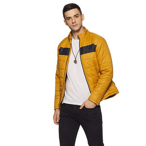 Blouson matelassé OEM 2026 pour homme, avec logo personnalisé, design bulle oversize, capuche amovible, imprimé, col montant, manteau d'hiver rembourré - Product Image 3