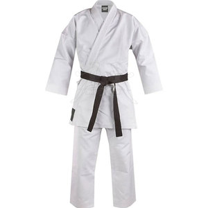 Uniforme de Karate blanco tradicional con ajuste cómodo Karate Gi ligero con tela de secado rápido y costuras fuertes - Product Image 2