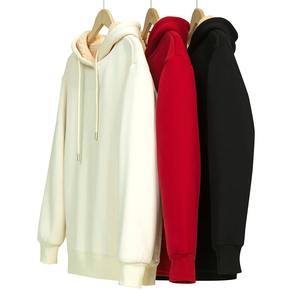 Sudadera con capucha para hombre Sudadera de lana Loose Heavyweight 500gsm Blanks Plain Oversized High Quality - Product Image 2