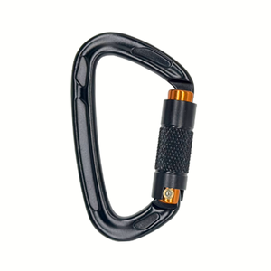 Mosquetón de Bloqueo Automático UIAA 25KN con Color y Logotipo Personalizados, Aleación de Aluminio de Aviación, Acabado Galvanizado/Liso, Equipo de <span class=keywords><strong>Escalada</strong></span> para Exteriores - Product Image 3