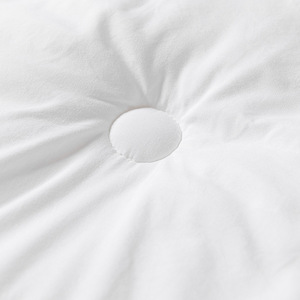 Set di piumoni da letto di lusso in cotone eco-friendly Qulted piumino ricamato doppio e singolo King Size Opp Bag bianco - Product Image 4