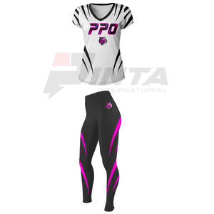 Uniforme de pom-pom girl de qualité supérieure uniforme de pom-pom girl de couleur unie uniforme de pom-pom girl en matériau durable - Product Image 5